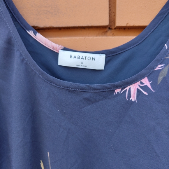 EC Sz S floral print Babaton dress - Picture 4 of 7